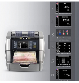 Geldscheinzähler Cashtech 9200